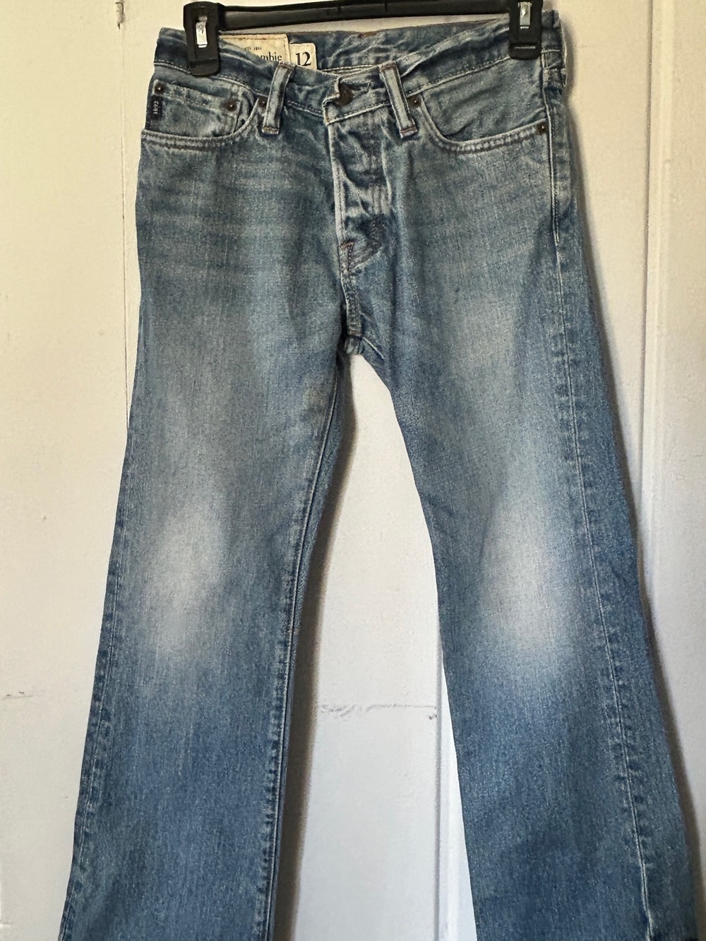 Abercrombie & Fitch Light Blue Bootcut Jeans